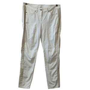 Eileen Fisher Light Pink & Tan Skinny Jeans PM